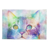 Katze 663 Multicolorkatze Kissenbezug (Rückseite)