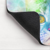 Katze 663 Multicolorkatze Mousepad (Ecke)