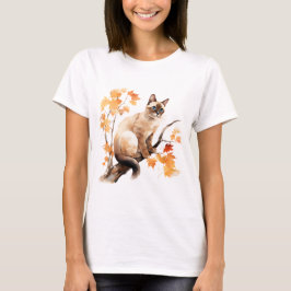 Katze 6 im Herbst T - Shirt