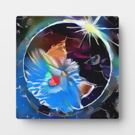 Katze 6 - Sonnenfinsternis Fotoplatte