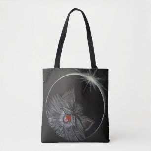 Katze 6 - Sonnenfinsternis Tasche