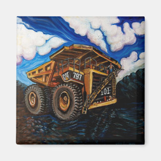 Katze 797 Suncor Oilsands Magnet