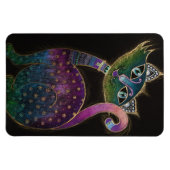 Katze 7 - Glücksfall 7 Magnet (Horizontal)