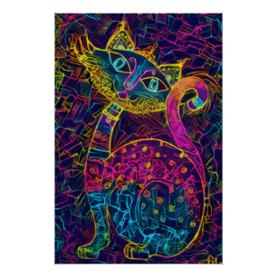 Katze 7 - Glücksfall 7 Poster