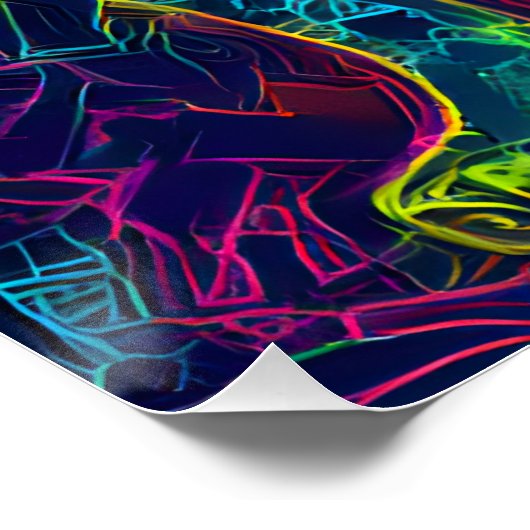 Katze 7 - Glücksfall 7 Poster (Ecke)