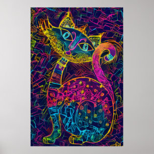 Katze 7 - Glücksfall 7 Poster