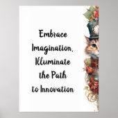 Katze 7 Weihnachtskitt Poster (Vorne)