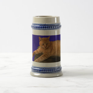 Katze 8, Stein Bierglas