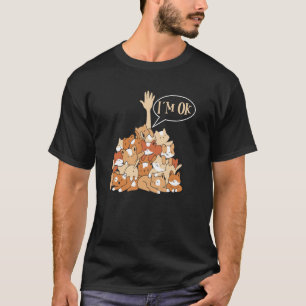 Katze-Adoption Tierschutzrettung 4 T-Shirt