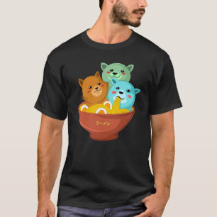 Katze aisende Raubkerne japanisch T-Shirt