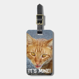 Katze Alart!_ Gepäckanhänger