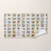 Katze Alphabet, Louis Wain Badhandtuch Set (Handtuch)