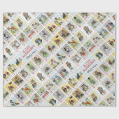 Katze Alphabet, Louis Wain Geschenkpapier (Flach)