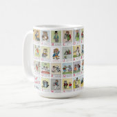 Katze Alphabet, Louis Wain Kaffeetasse (Vorderseite Links)