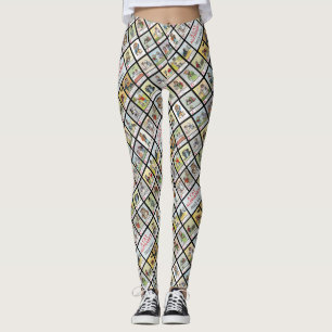 Katze Alphabet, Louis Wain Leggings