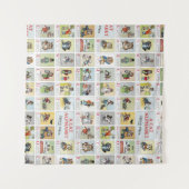 Katze Alphabet, Louis Wain Wandteppich (Vorderseite (Horizontal))