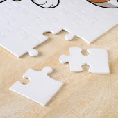 Katze als Biker mit Scooter.PNG Puzzle (Seite)