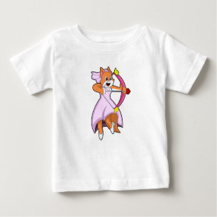 Katze als Braut mit Hochzeitskleid.PNG Baby T-shirt