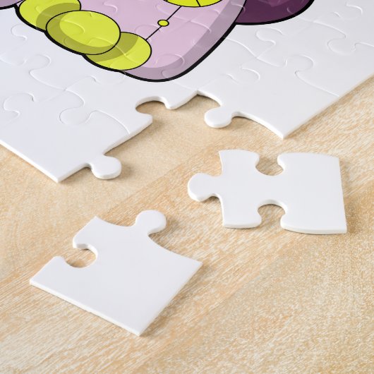 Katze als Roboter Puzzle (Seite)