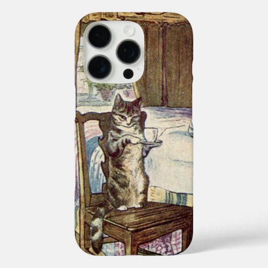 Katze als Tee - Beatrix Potter Case-Mate iPhone Hülle (Rückseite)