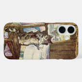 Katze als Tee - Beatrix Potter Case-Mate iPhone Hülle (Rückseite (Horizontal))