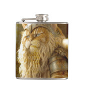 Katze Altes Wiking. Flachmann (Vorderseite)