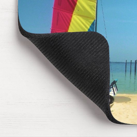 Katze am Meer - Segelmousepad Mousepad (Ecke)