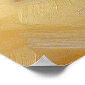 Katze am Strand Poster (Ecke)