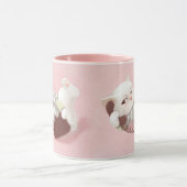 Katze am Telefon Tasse (Zentrum)