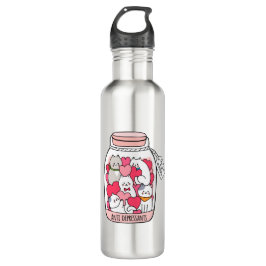 Katze Antidepressiv Funny Cat Lover Geschenk Edelstahlflasche