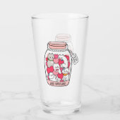Katze Antidepressiv Funny Cat Lover Geschenk Glas (Rückseite)