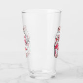 Katze Antidepressiv Funny Cat Lover Geschenk Glas (Links)