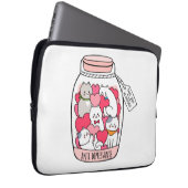 Katze Antidepressiv Funny Cat Lover Geschenk Laptopschutzhülle (Vorne Rechts)