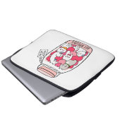 Katze Antidepressiv Funny Cat Lover Geschenk Laptopschutzhülle (Vorne Knopf)