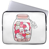 Katze Antidepressiv Funny Cat Lover Geschenk Laptopschutzhülle (Vorderseite)
