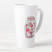 Katze Antidepressiv Funny Cat Lover Geschenk Milchtasse (Rechte Ecke)