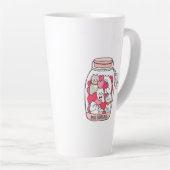 Katze Antidepressiv Funny Cat Lover Geschenk Milchtasse (Rechte Ecke)