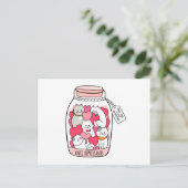 Katze Antidepressiv Funny Cat Lover Geschenk Postkarte (Stehend Vorderseite)
