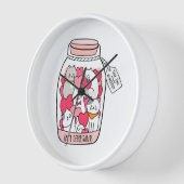 Katze Antidepressiv Funny Cat Lover Geschenk Uhr (Winkel)