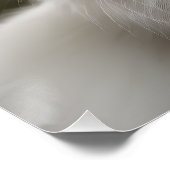 Katze "Art 20" x 20", Plakatpapier (Semi-Gloss) Poster (Ecke)