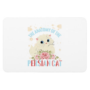 Katze ästhetisch, die Anatomie der persischen Katz Magnet