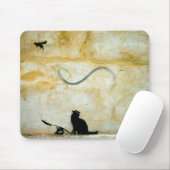Katze auf dem Jagdmäusepad Mousepad (Mit Mouse)