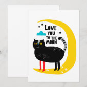 Katze auf dem Mond (Vorne/Hinten)