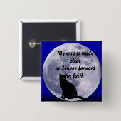 Katze auf dem Mond_ Button (Vorne & Hinten)