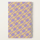 Katze auf dem Mond Notizblock (Rückseite)