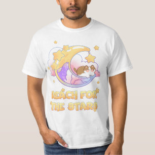 Katze auf dem Mond T-Shirt