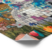 Katze auf der Diskothek Diva Poster (Ecke)