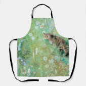 Katze auf der Sommerwiese, Bruno Liljefors Schürze (Vorderseite)