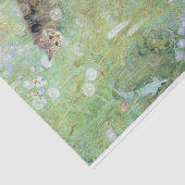 Katze auf der Sommerwiese, Bruno Liljefors Seidenpapier (Ausschnitt)