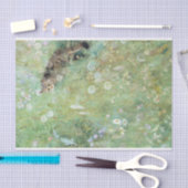 Katze auf der Sommerwiese, Bruno Liljefors Seidenpapier (Handwerk)